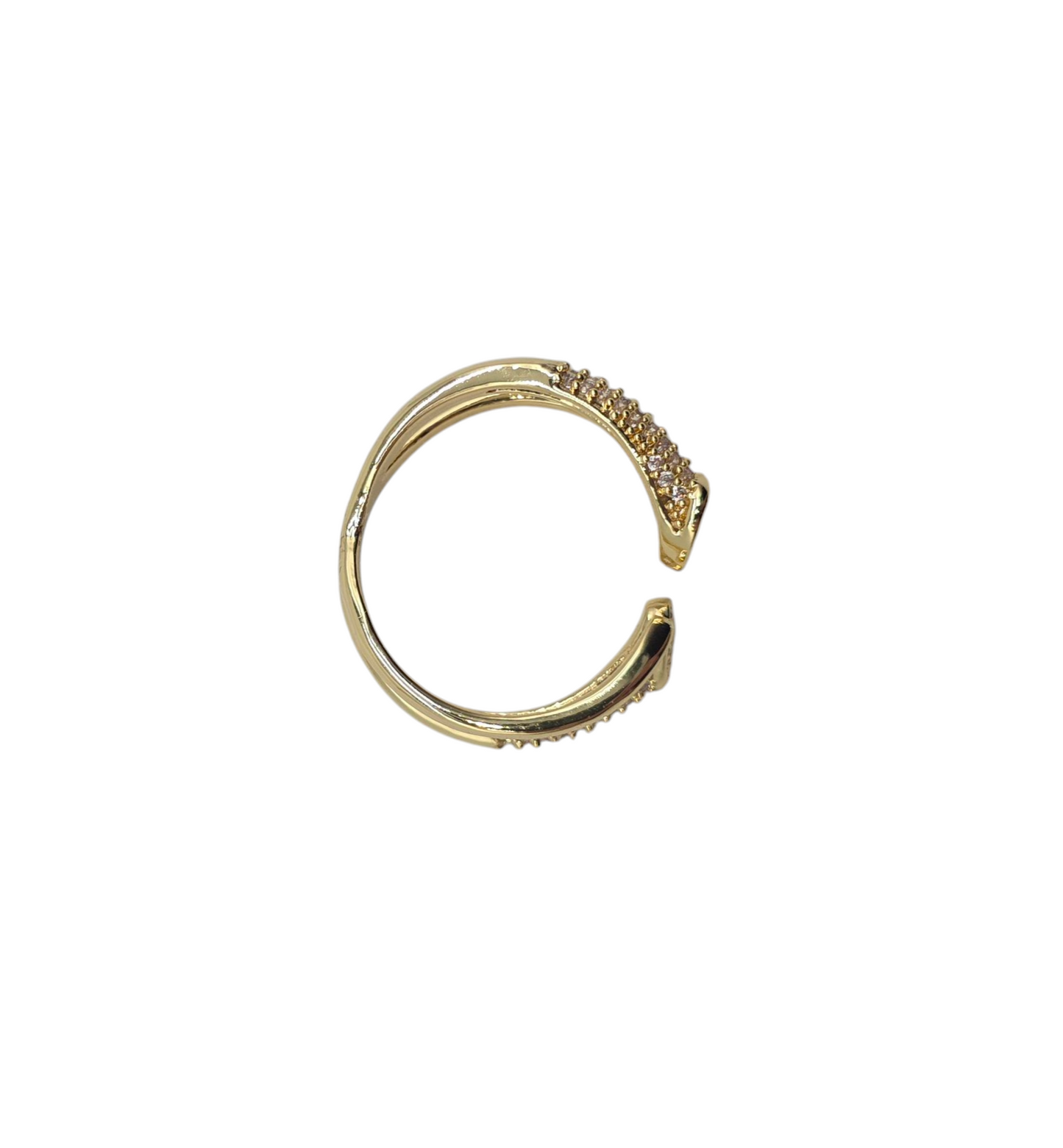 Ring Crisscross Gold