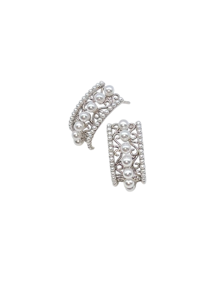 Ohrringe Espiral Silver