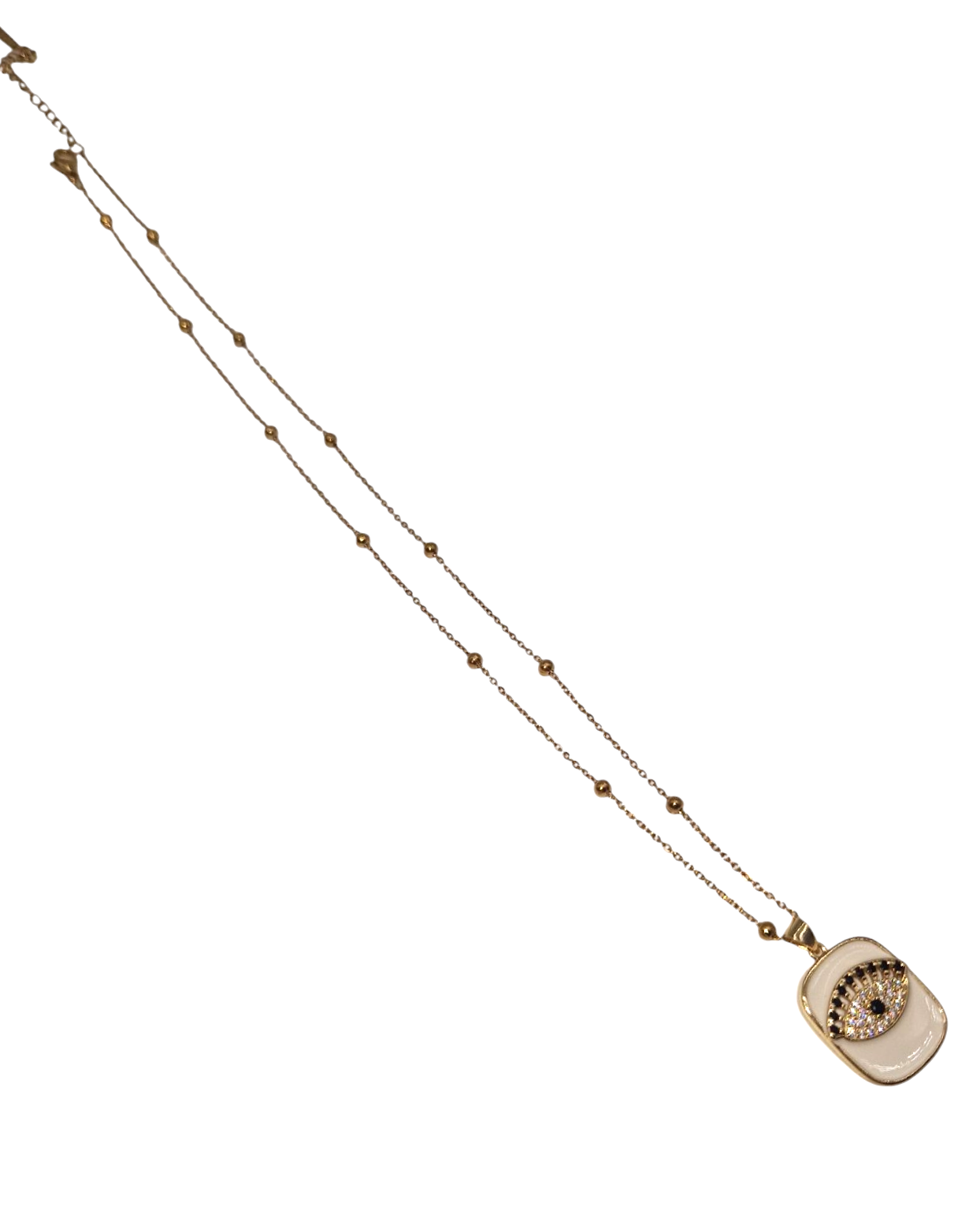 Kette Evil Eye White