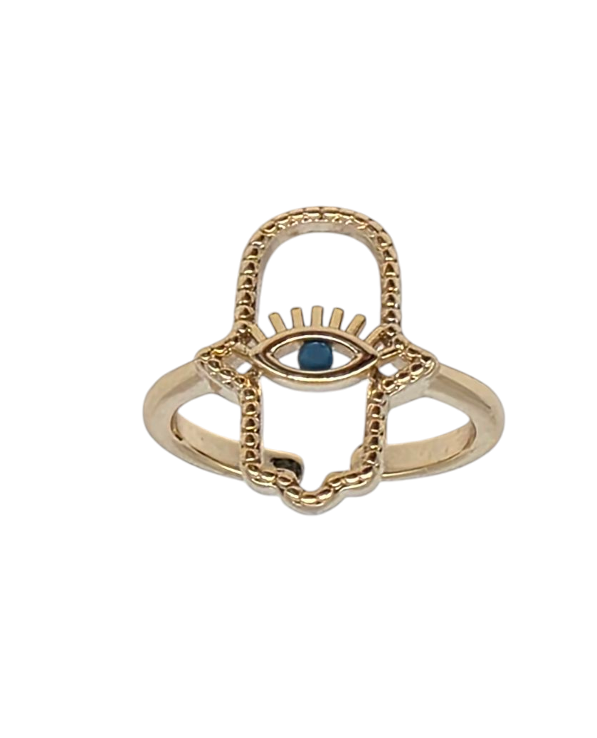 Ring Mystic Hamsa