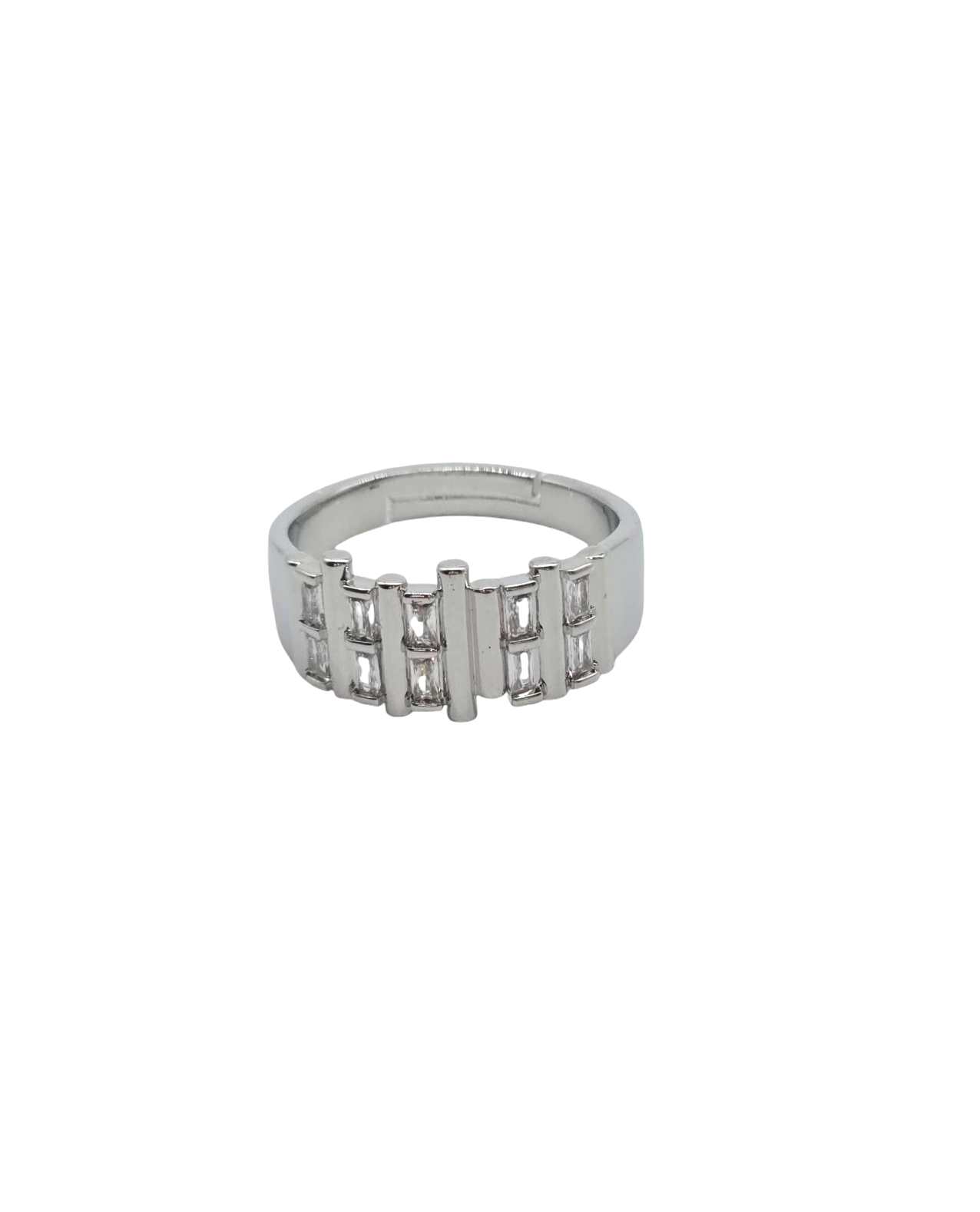 Ring Zirconia Luxe Silver