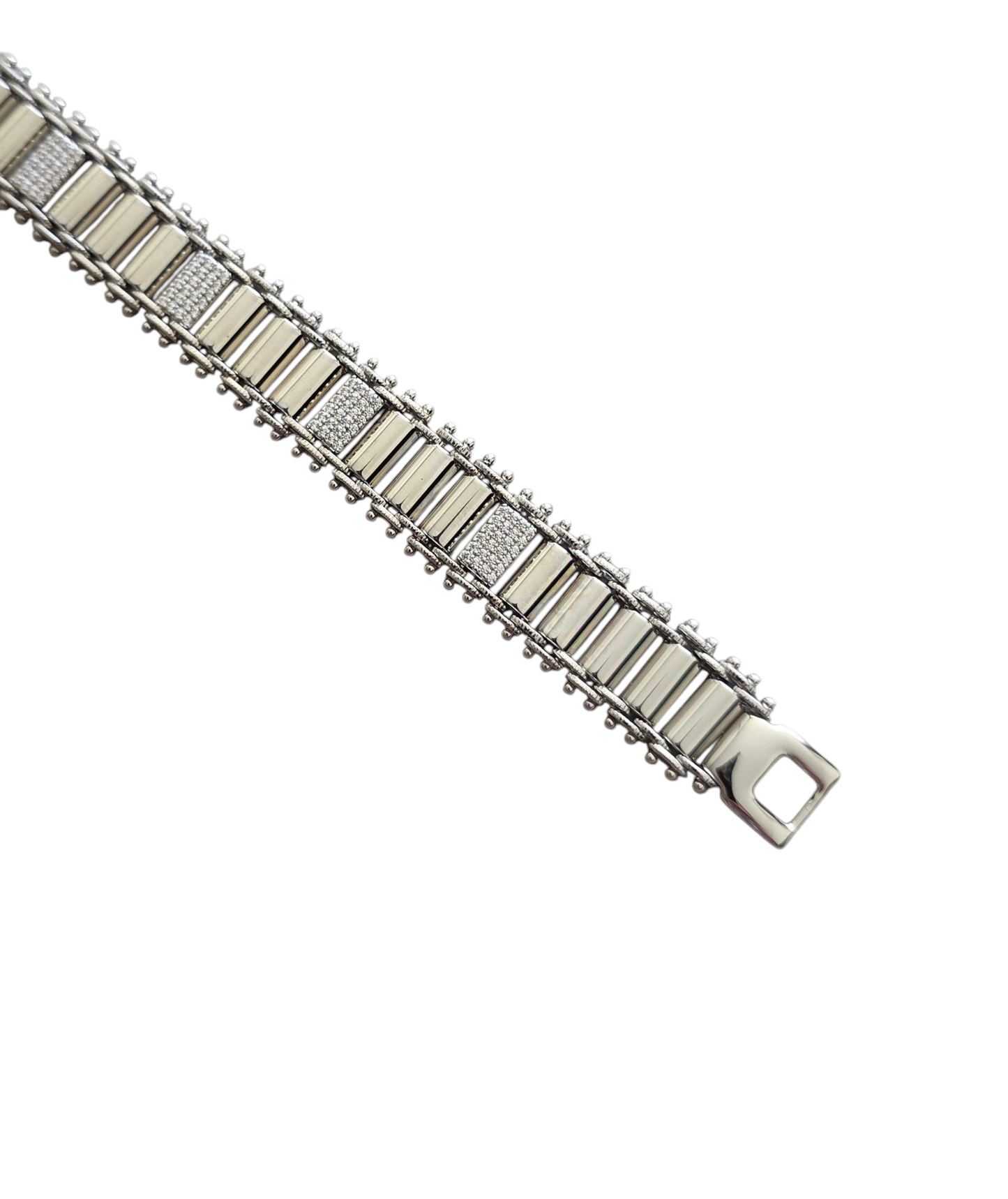Armband Crystal Pure Silver