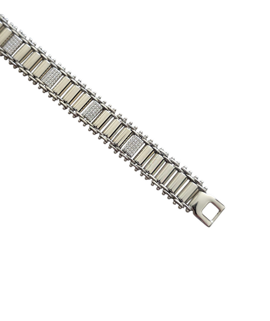 Armband Crystal Pure Silver
