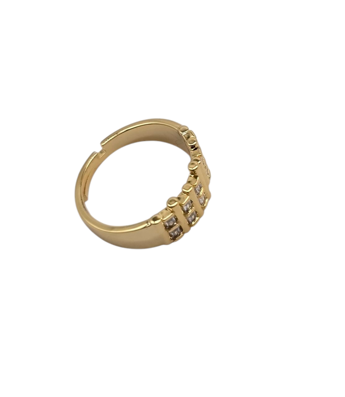 Ring Zirconia Luxe Gold