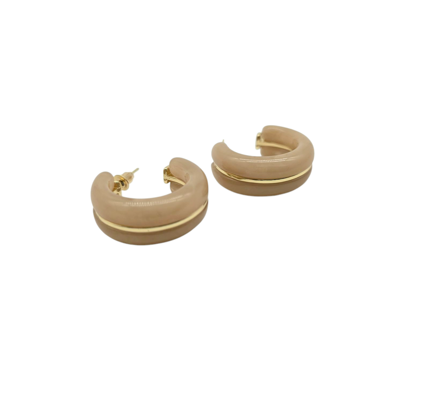 Ohrringe Elegant Stone Strip