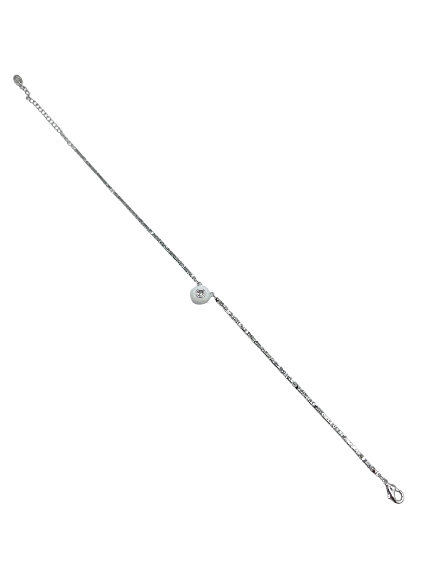 Fußkette Shine Blanc