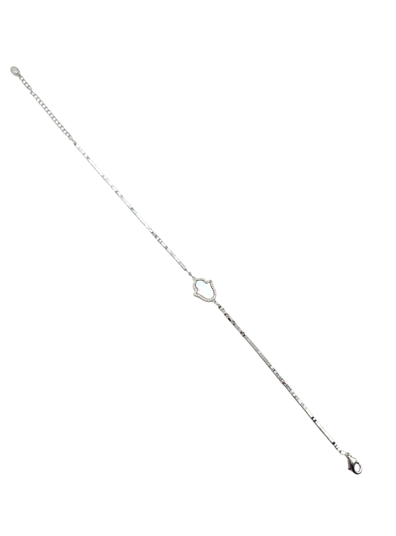Fußkette Hamsa Shine