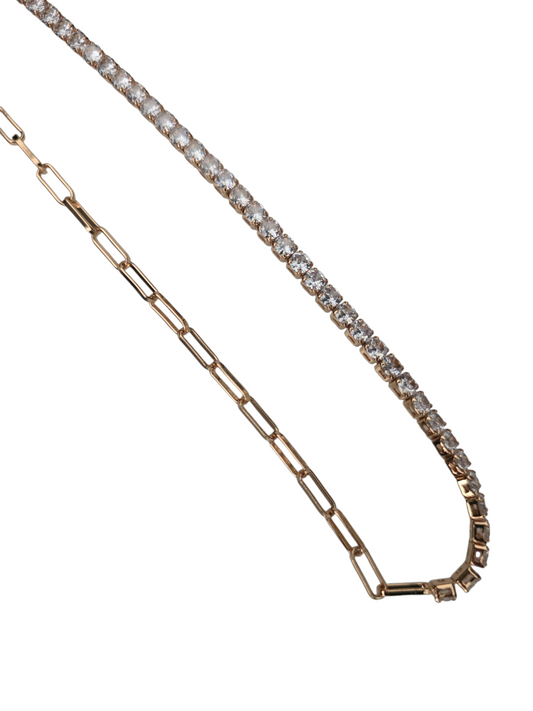 Kette Double Beauty Rosegold