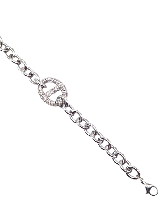 Armband Anker Crystal
