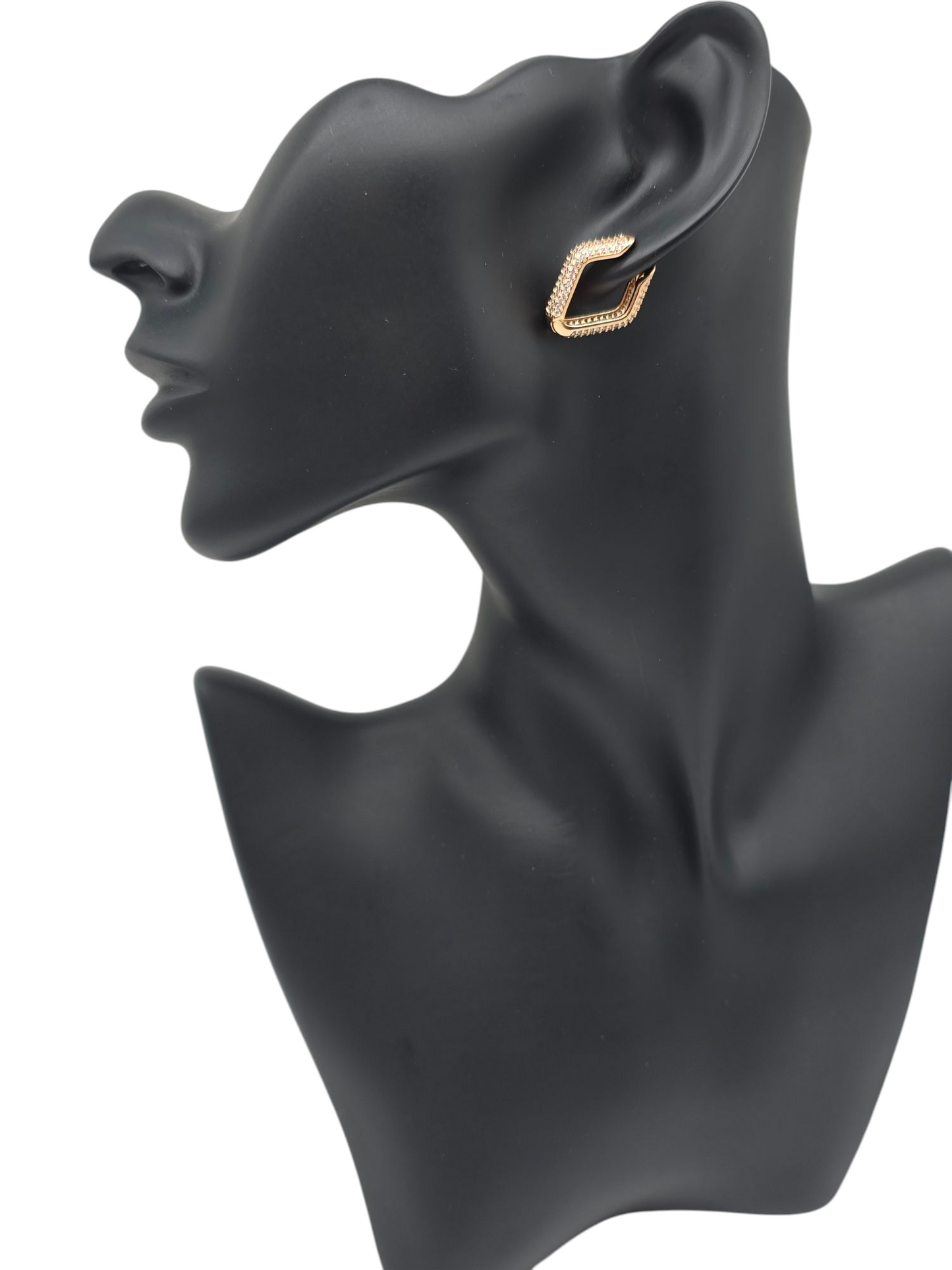 Ohrringe Crystal Edge Rose