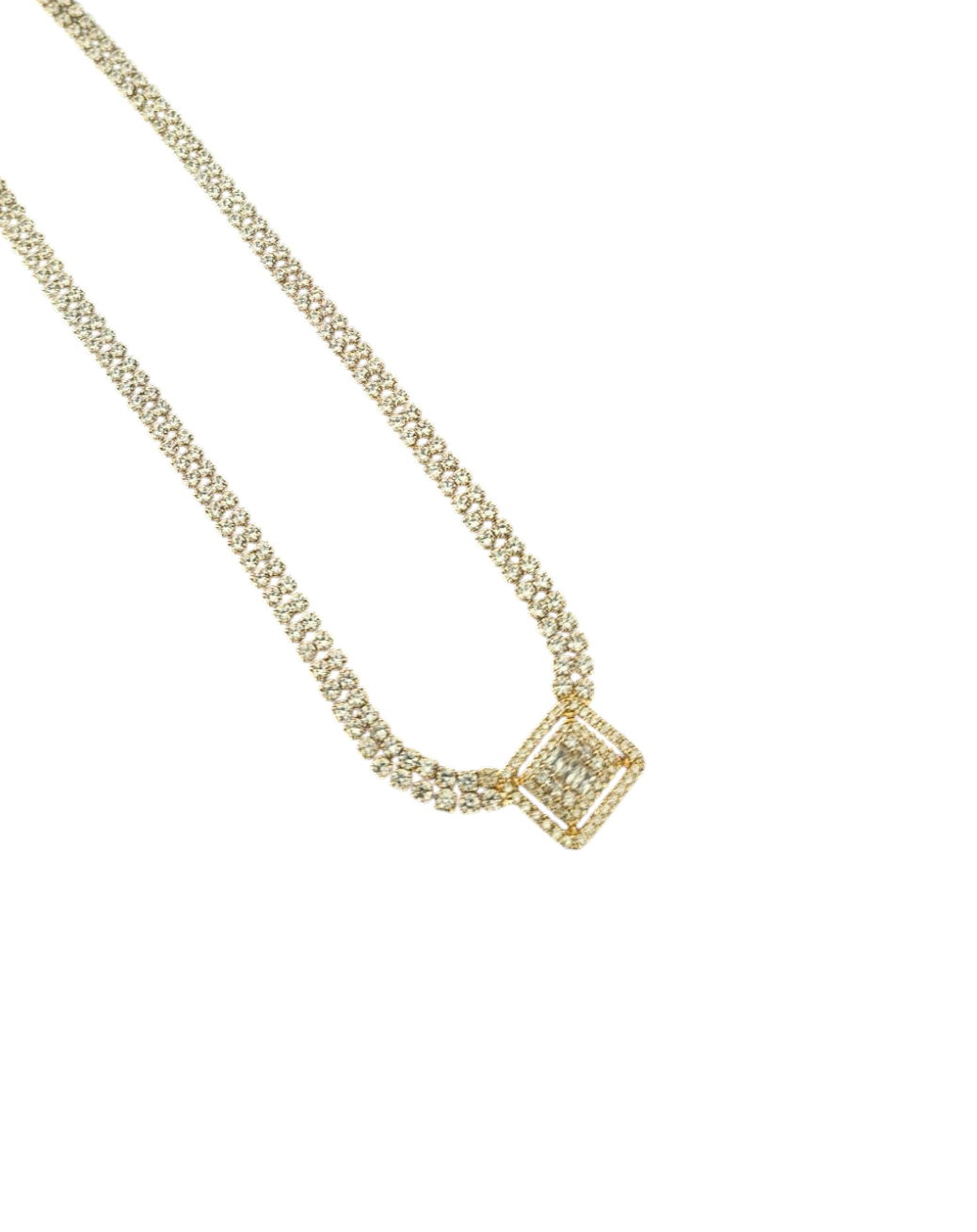 Kette Crystal Gold