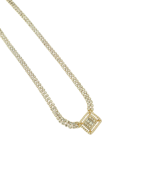 Kette Crystal Gold