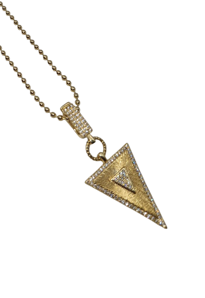 Kette Pyramide Gold 2